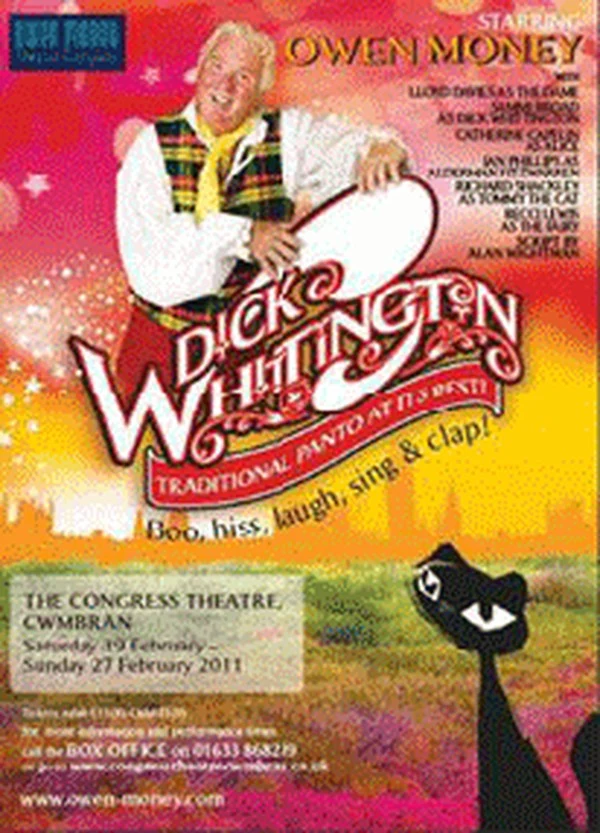 Dick Whittington — 2011 pantomime poster