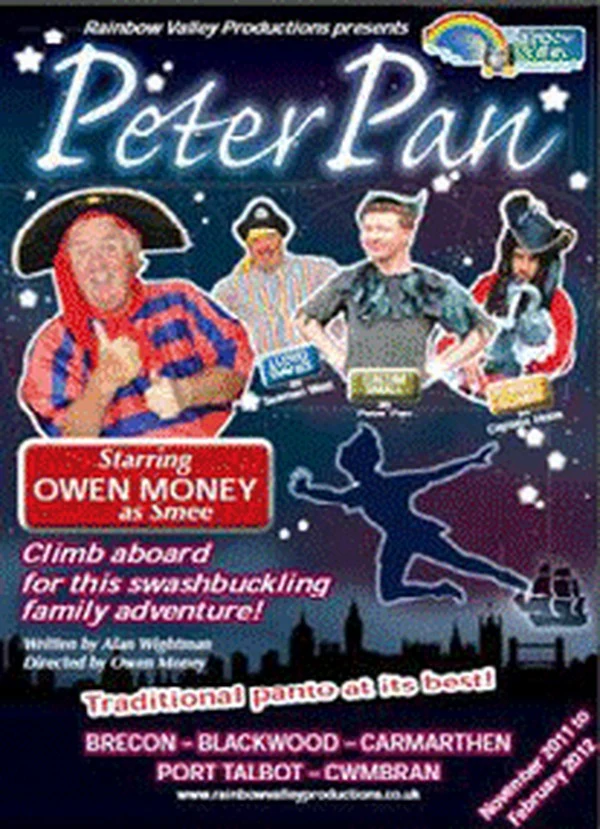 Peter Pan — 2011 pantomime poster